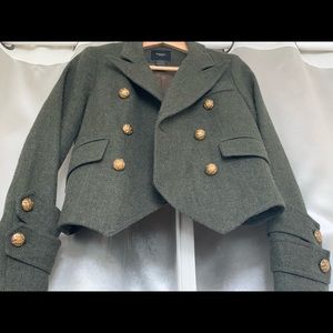 Smythe Green Military Cadet Blazer